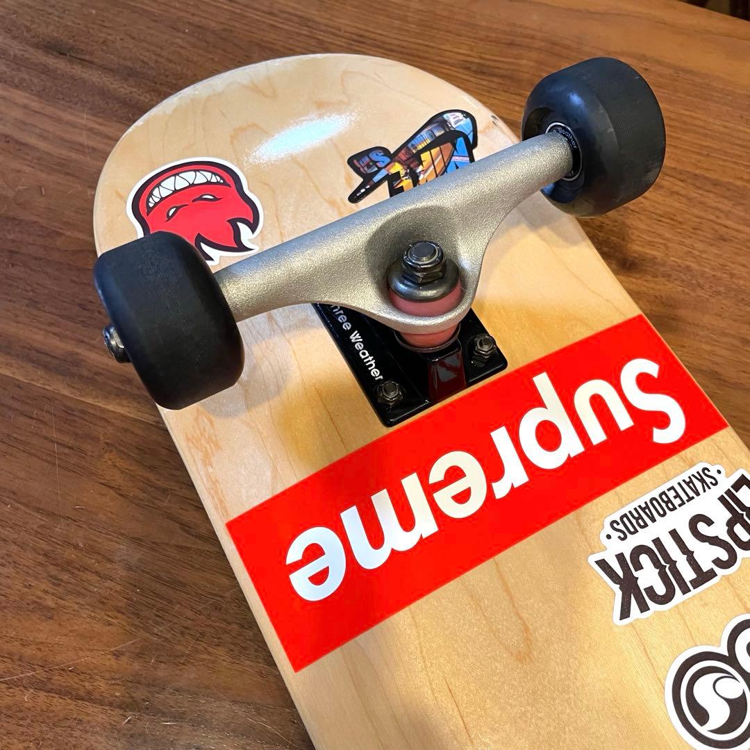 スケボー　スケートボード　コンプリート　スリーウェザー　美品　7.75