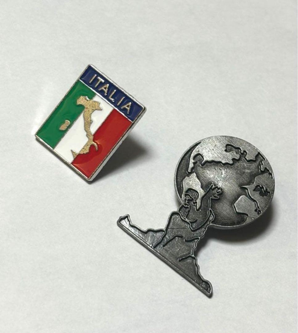 関西万博、イタリア館、ピンバッジ、EXPO2025、ファルネーゼのアトラス、レア