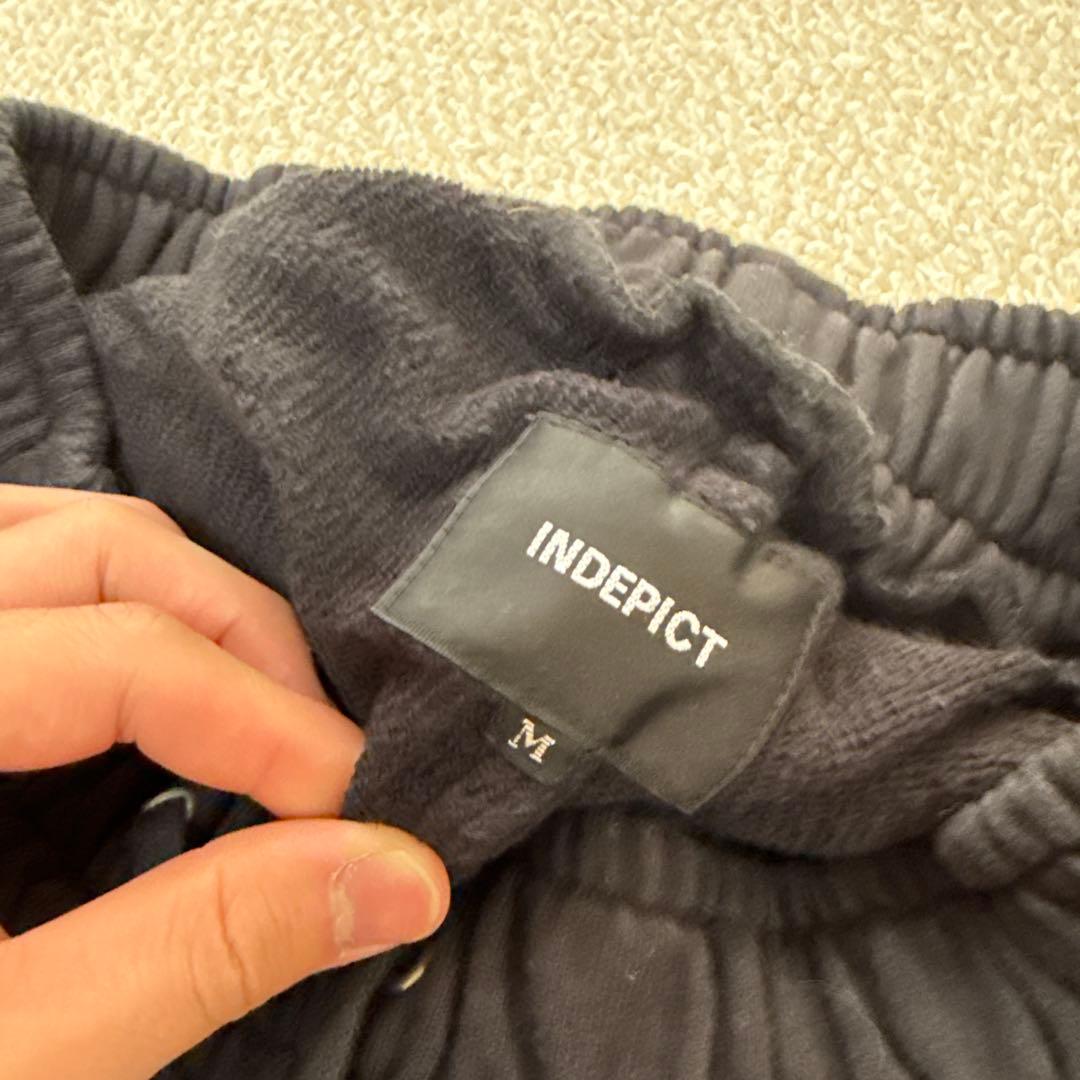 indepict スナップ　サルエル　パンツ　スウェット　cvtvlist 好き