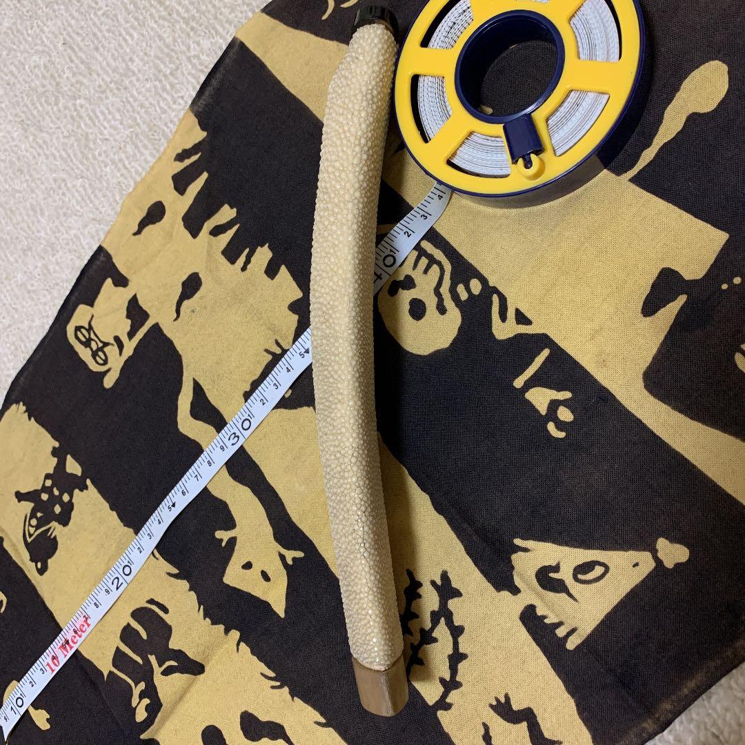 日本刀　柄　鮫皮　素材