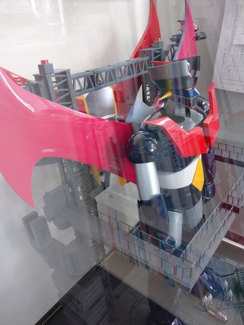 青鬼　アシェット鉄の城マジンガーZ75cm巨大メタルギミックモデル