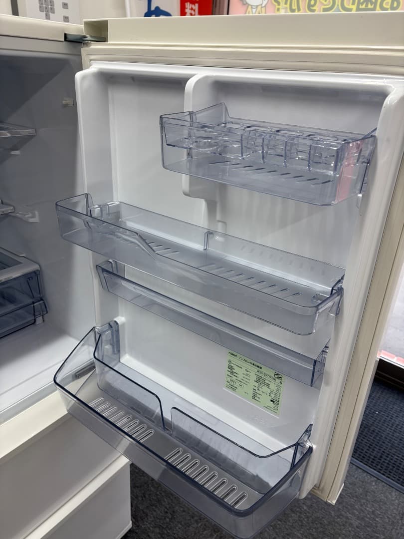 AQUA アクア 冷蔵庫 272L AQR-SV27K (W) ホワイト