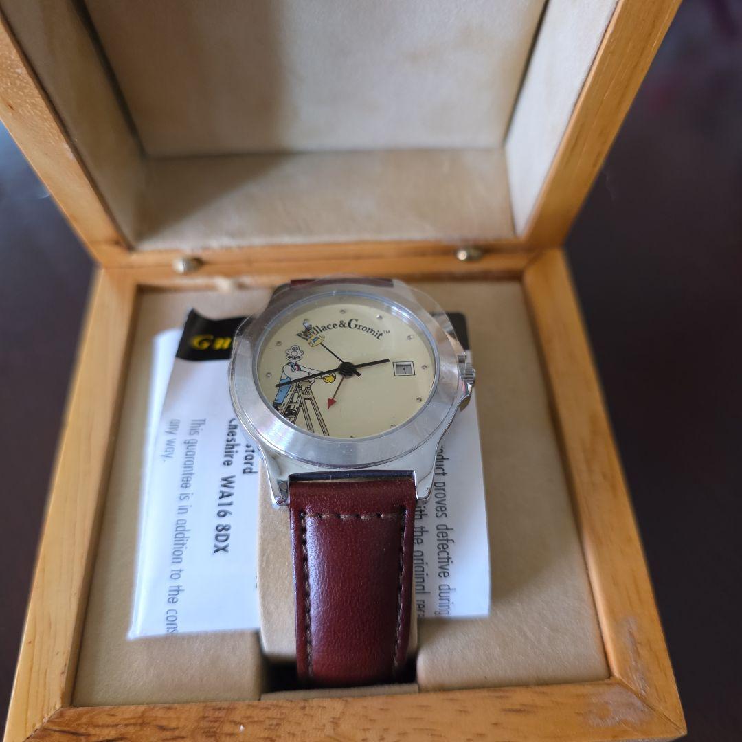 【再お値下！】ウォレスとグルミット10周年シリアルナンバー入り限定腕時計