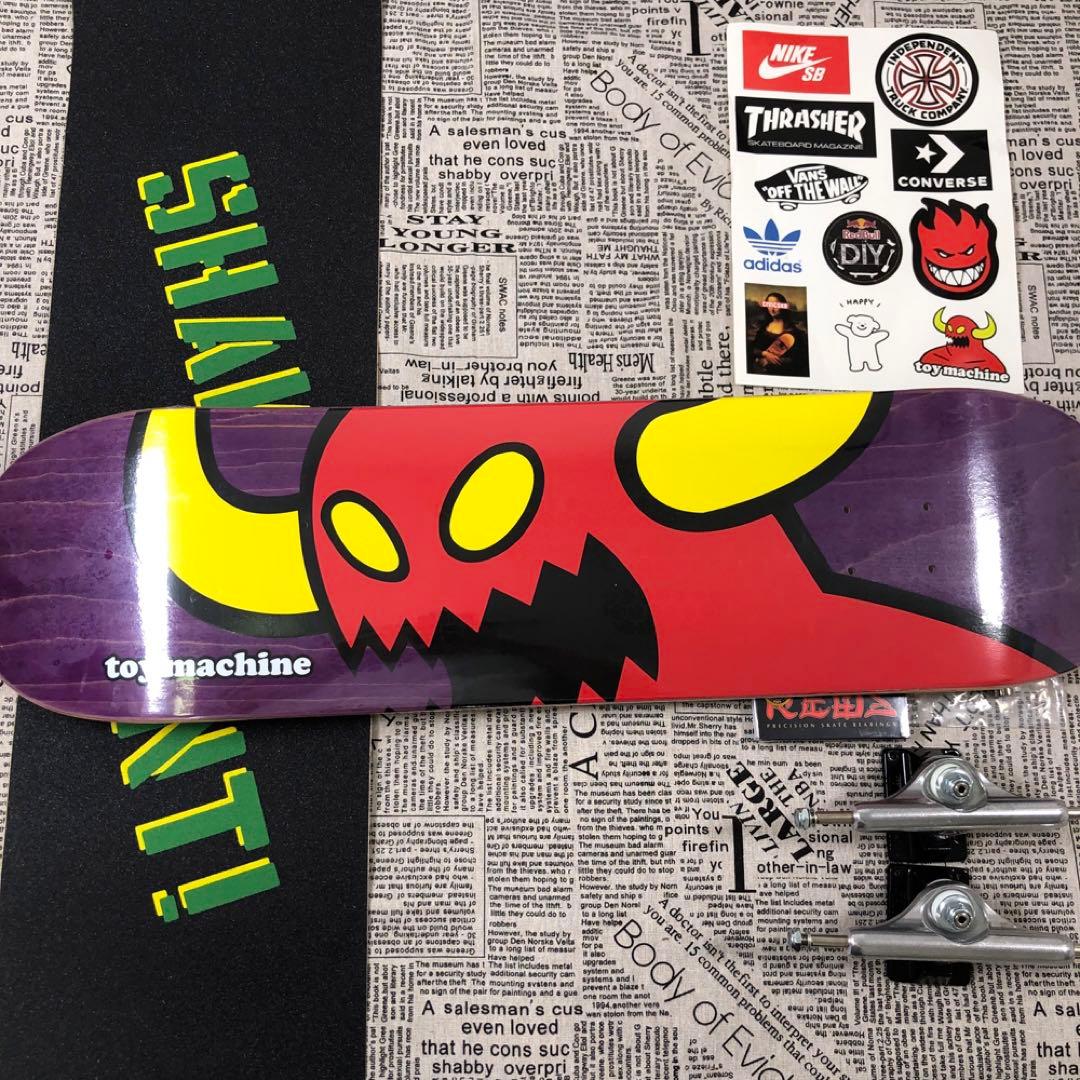 スケボー デッキデッキ セット 8.0 toy machine