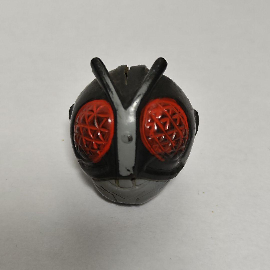 面取れ　ツクダ　仮面ライダー＆トカゲロン指人形セット　当時もの!!