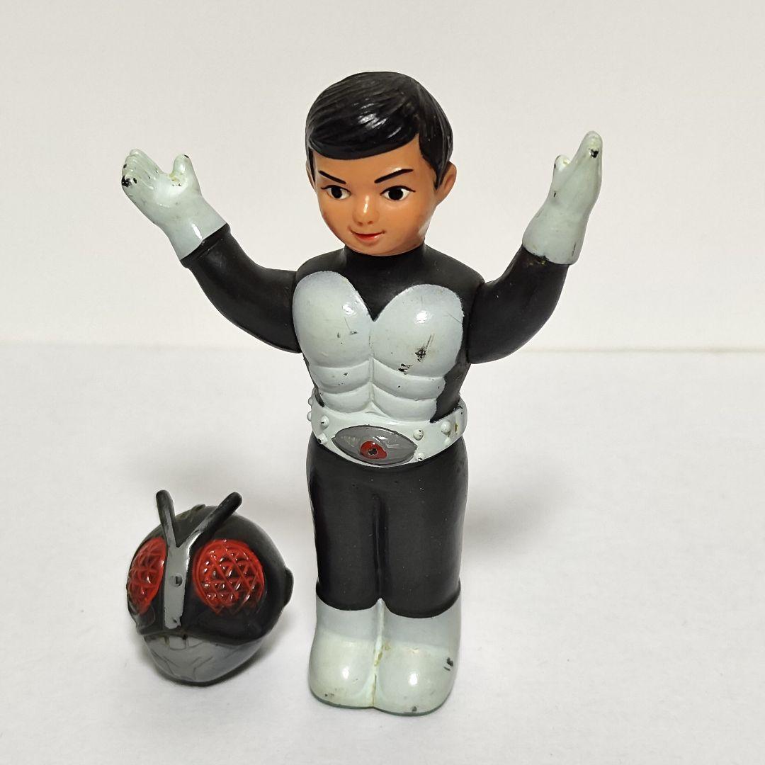 面取れ　ツクダ　仮面ライダー＆トカゲロン指人形セット　当時もの!!