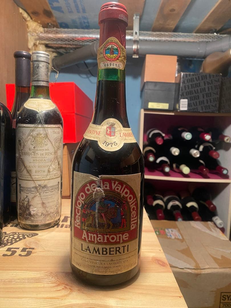 1975年 Lamberti Amarone Valpolicella