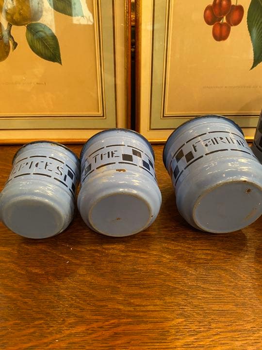 フレンチ　キャニスター5個セット