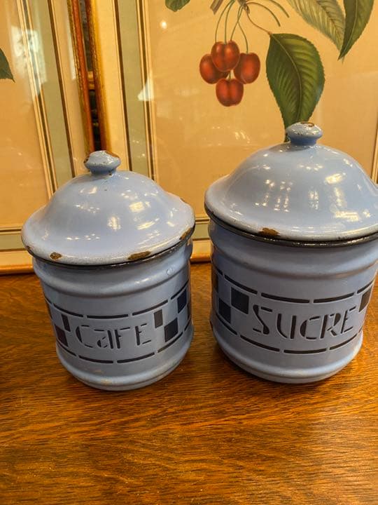 フレンチ　キャニスター5個セット