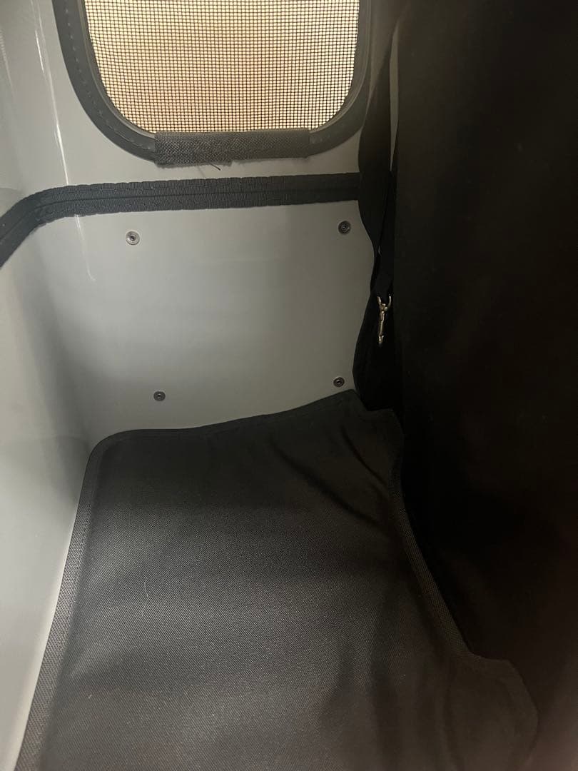 petico ペチコ　ペットカート　ペットキャリー　 グレー　美品　Mサイズ