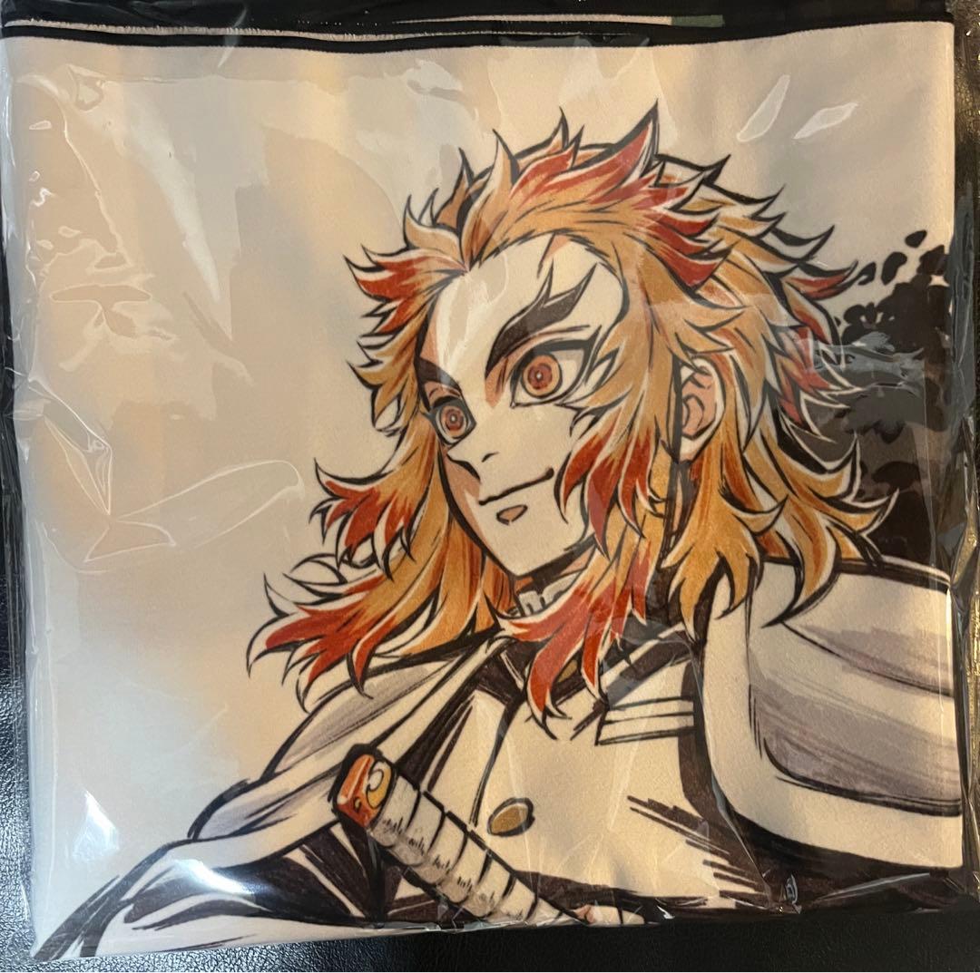 鬼滅の刃　柱展 柱描き下ろしイラスト 大判タオル　煉獄杏寿郎・竈門炭治郎