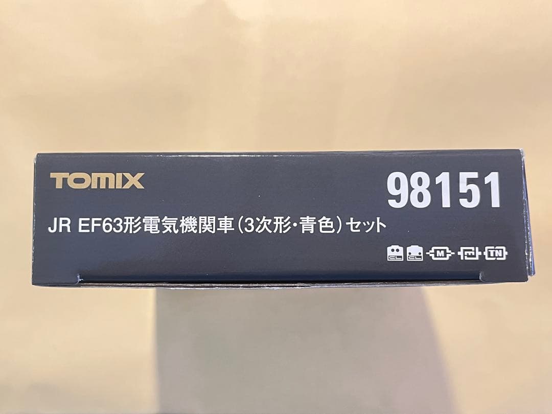 tomix JR EF63形　電気機関車（3次形・青色）セット 未開封品✨