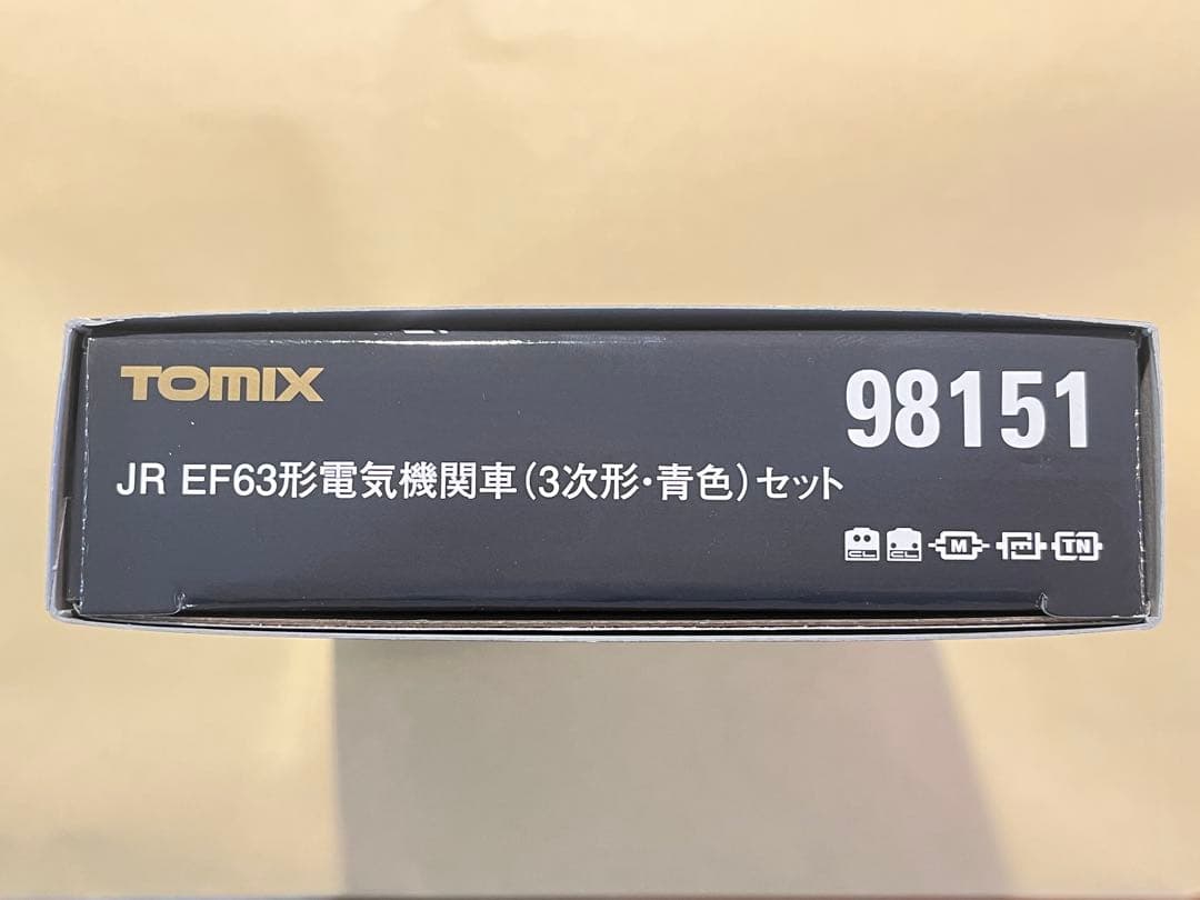 tomix JR EF63形　電気機関車（3次形・青色）セット 未開封品✨