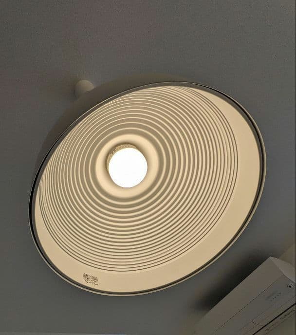 ODELIC　ホワイト ドーム型 ペンダントライト 電球色