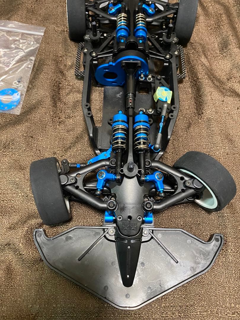 値下げ　タミヤ TC-01 シャーシ　オプションあり　値下げ交渉不可