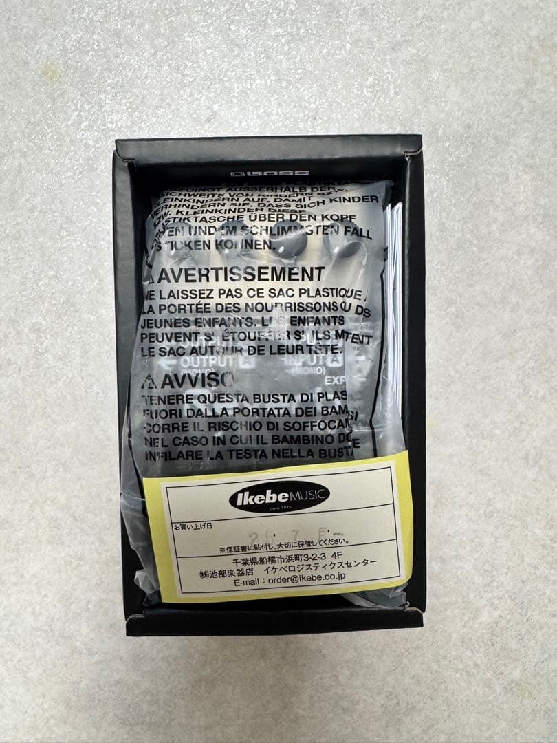 BOSS RV-6 Reverb エフェクター