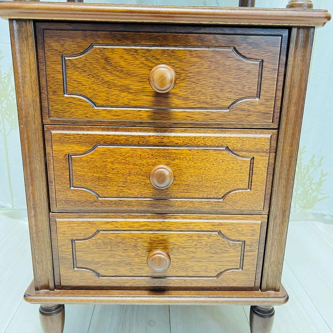 綾野製作所　アヤノクラフト　電話台　レトロ　アンティーク