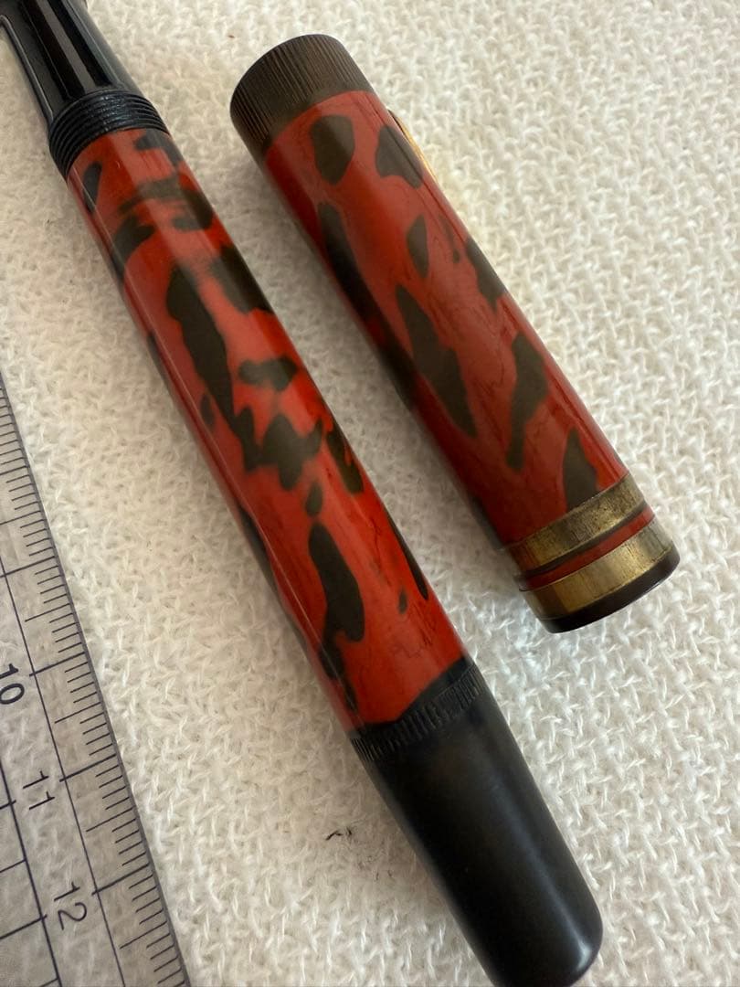 エボナイト、漆日本製、WATERMAN ウォーターマン ペン先 18K 750