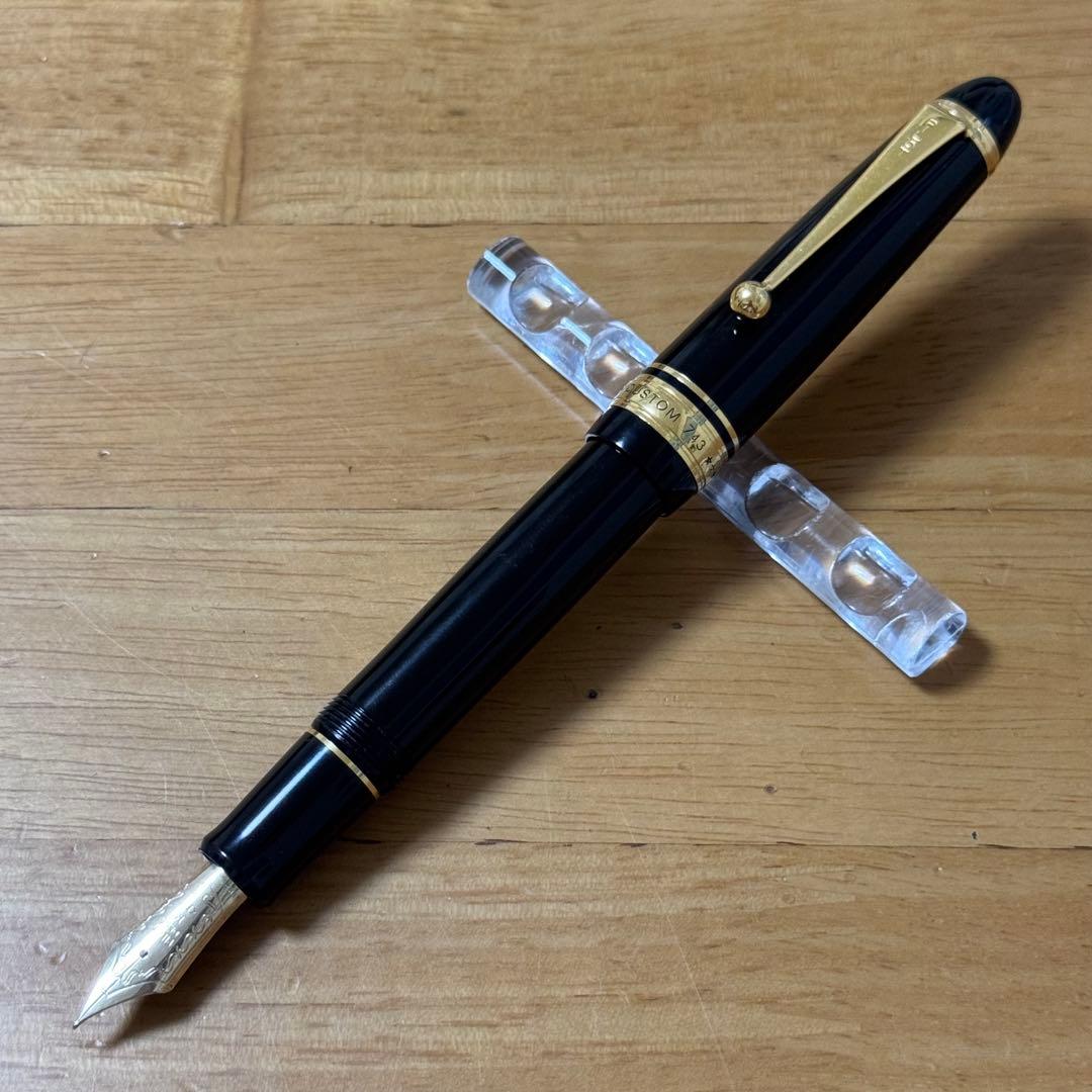 PILOT パイロット Custom カスタム 743 万年筆 14k F