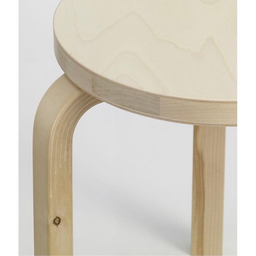 【新品】Artek アルテック スツール60 Wild Birch 1脚