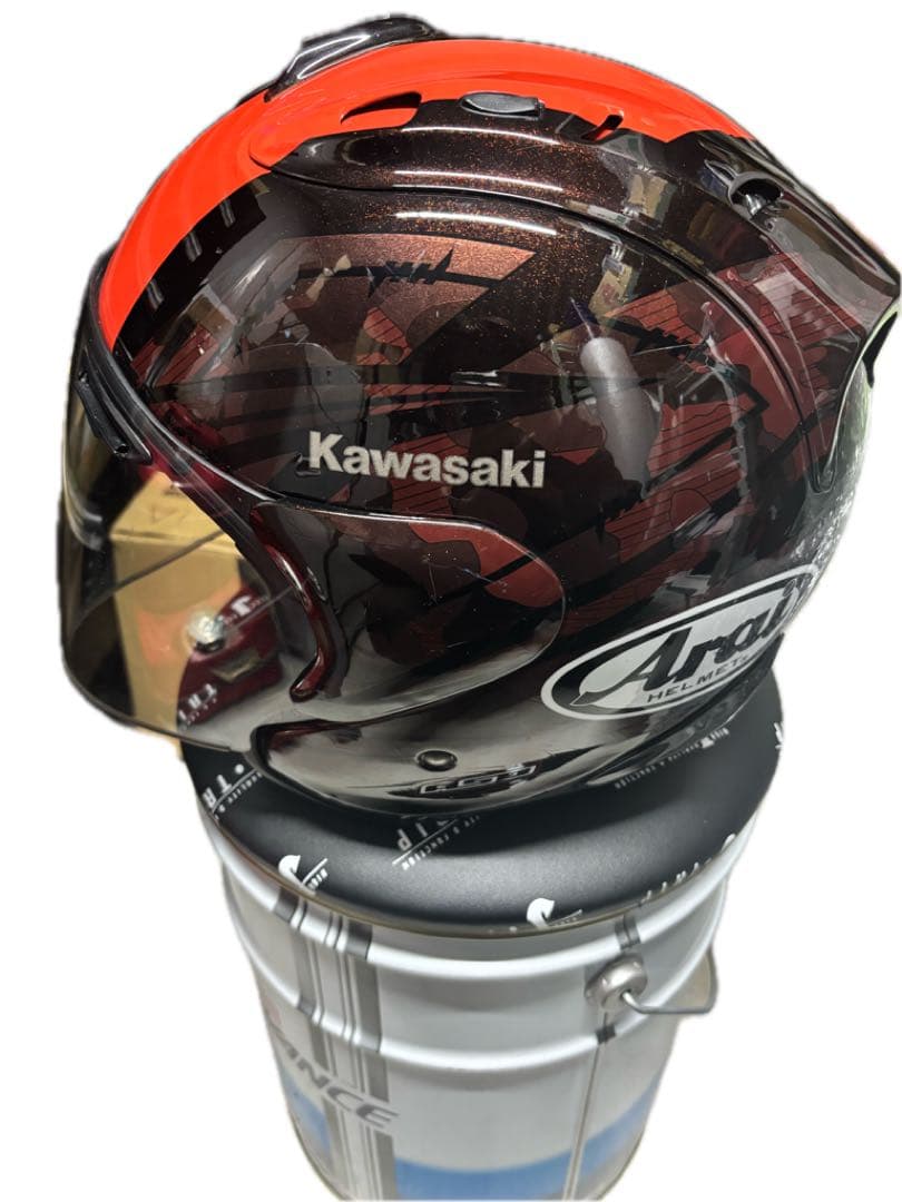 アライSZ Ram 4 KAWASAKI ジェットヘルメット