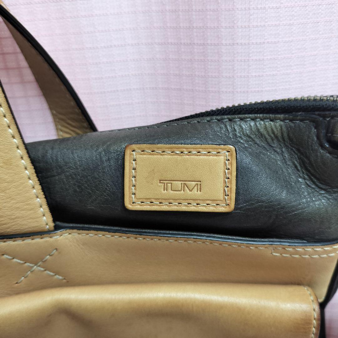 希少 TUMI ショルダーバッグ ヘルメットバッグ オールレザー 2way
