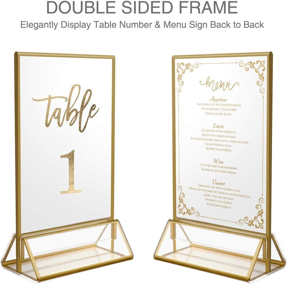 ゴールドサインホルダー 12パック 5x7 12Pack 237K863