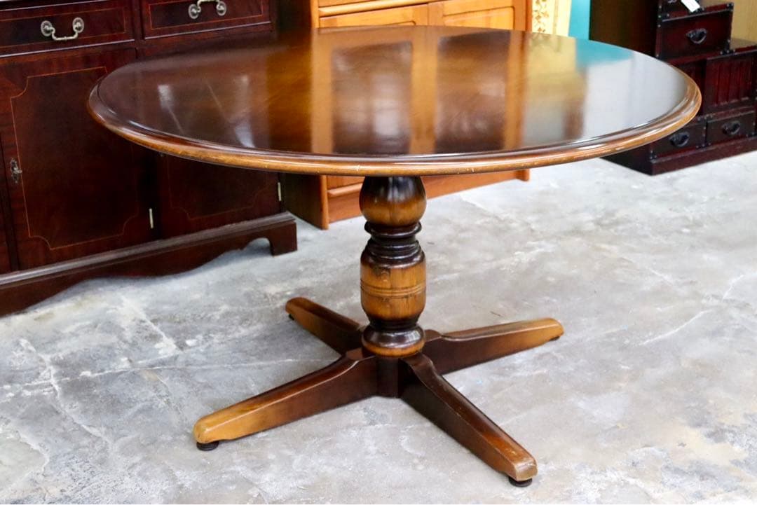 GMIK433○飛騨産業 / HIDA キツツキ ラウンドテーブル ダイニン