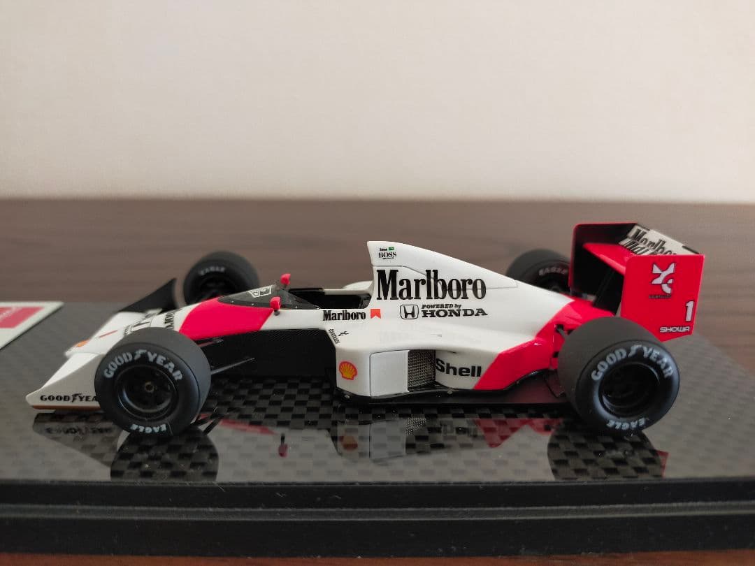 アイドロン 1/43 マクラーレン ホンダ MP4/5 日本GP アイルトンセナ