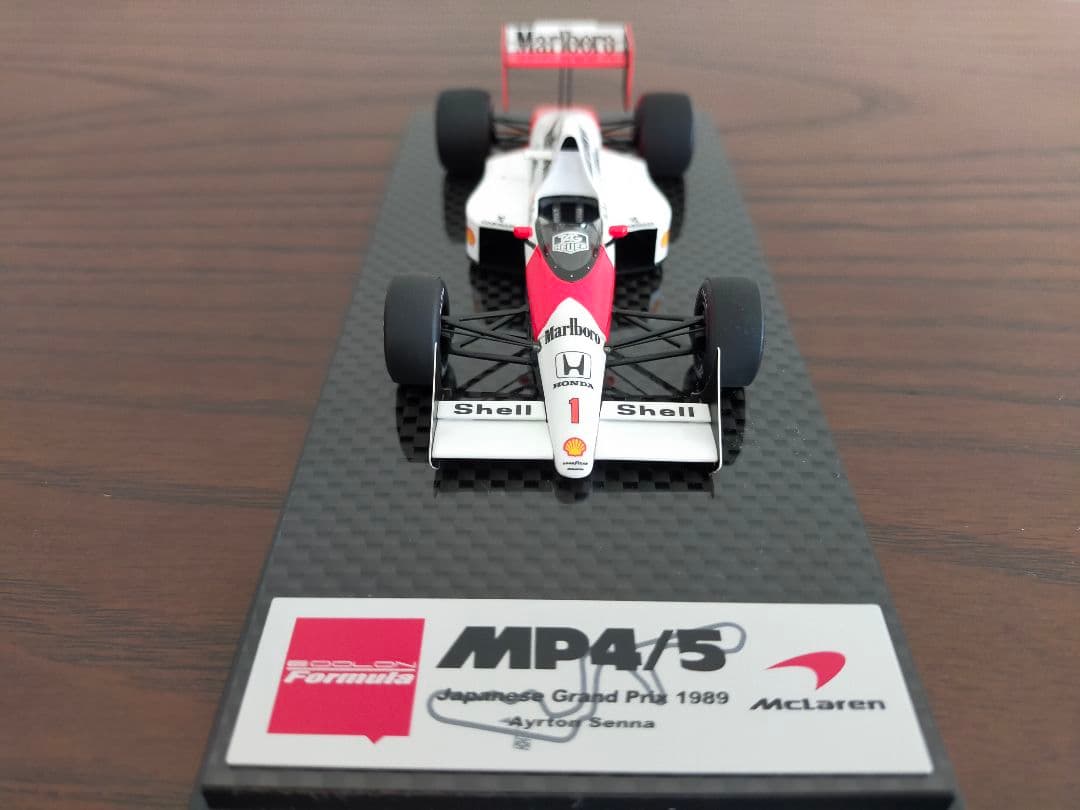 アイドロン 1/43 マクラーレン ホンダ MP4/5 日本GP アイルトンセナ