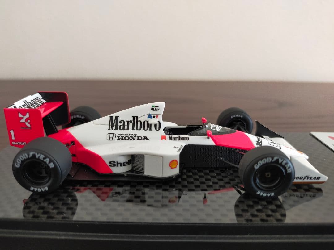 アイドロン 1/43 マクラーレン ホンダ MP4/5 日本GP アイルトンセナ
