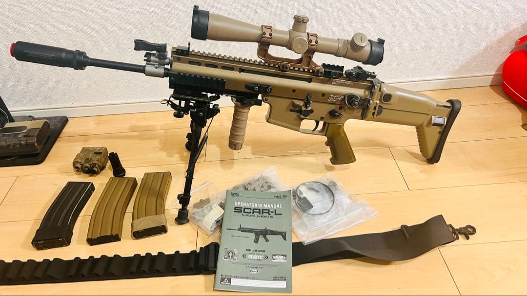 SCAR-L Mk16 Mod.0 次世代電動ガン (内部カスタム)東京マルイ