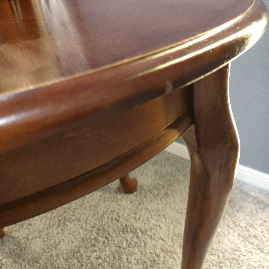 アンティーク調 サイドテーブル 装飾 猫脚