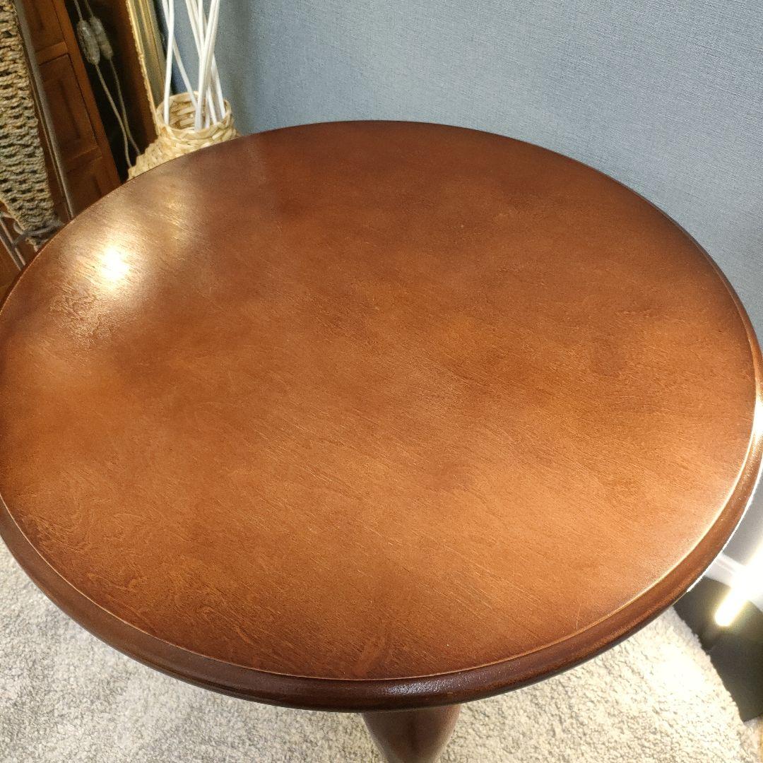 アンティーク調 サイドテーブル 装飾 猫脚