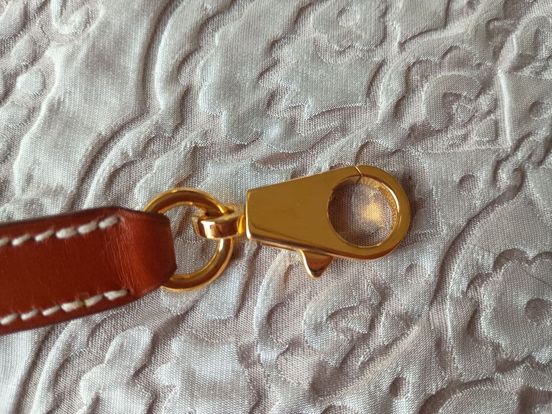 エルメス ケリーバッグ バーガンディ色の付属品 ショルダーストラップ