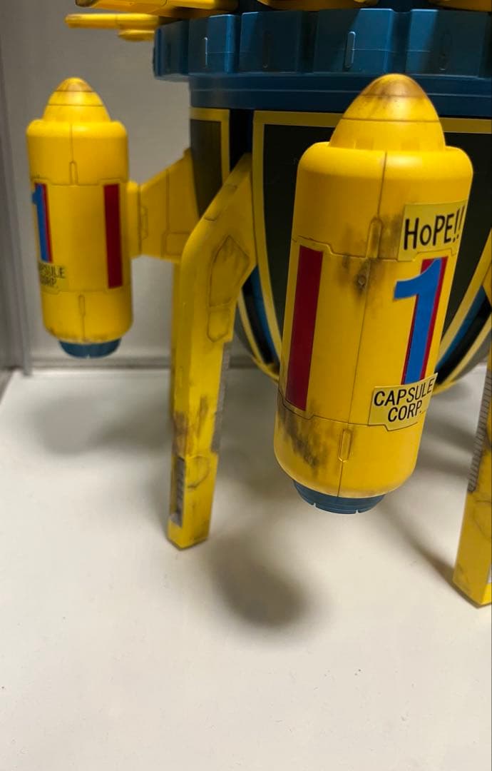 ドラゴンボール　プラモデル　タイムマシン　29cm 全塗装　(難あり)