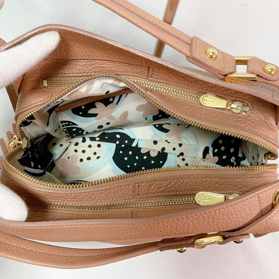 【美品】IANNE イアンヌ オリビア OLIVIA 2way バッグ レザー