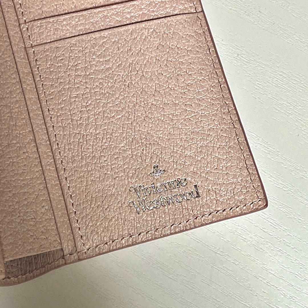 Vivienne Westwood 三つ折り財布　がま口　ピンク