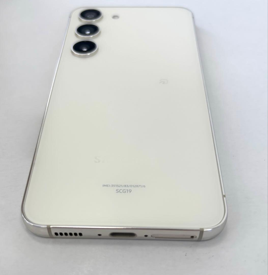 ④ 美品　GALAXY S23★256G ホワイト