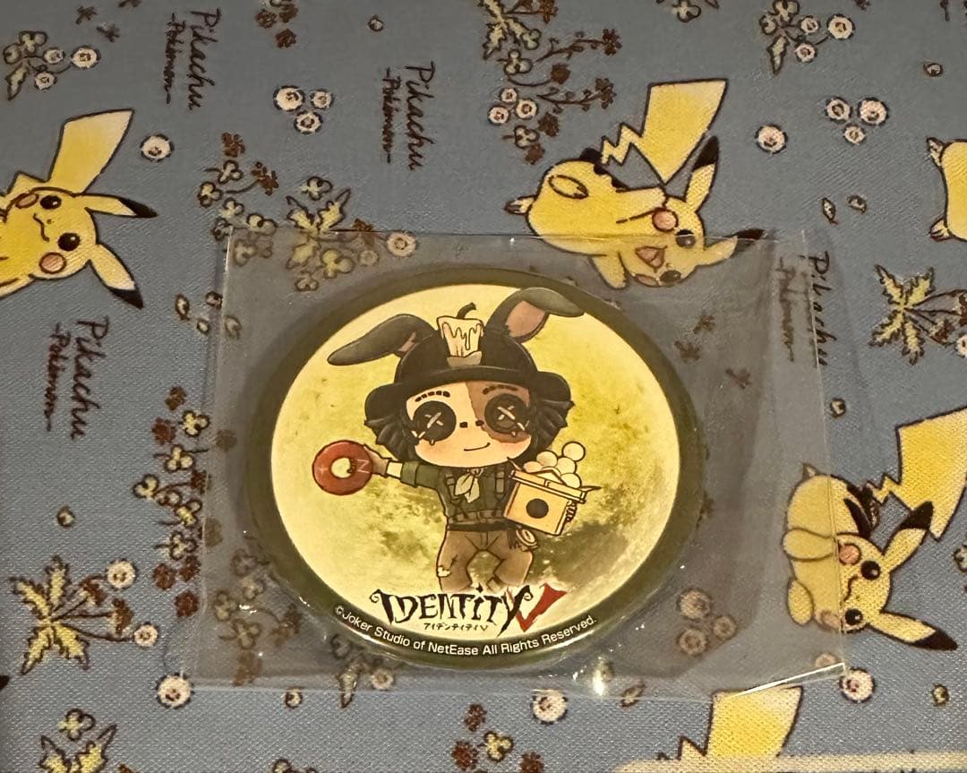 第五人格　お月見カフェ　探鉱者　缶バッジ