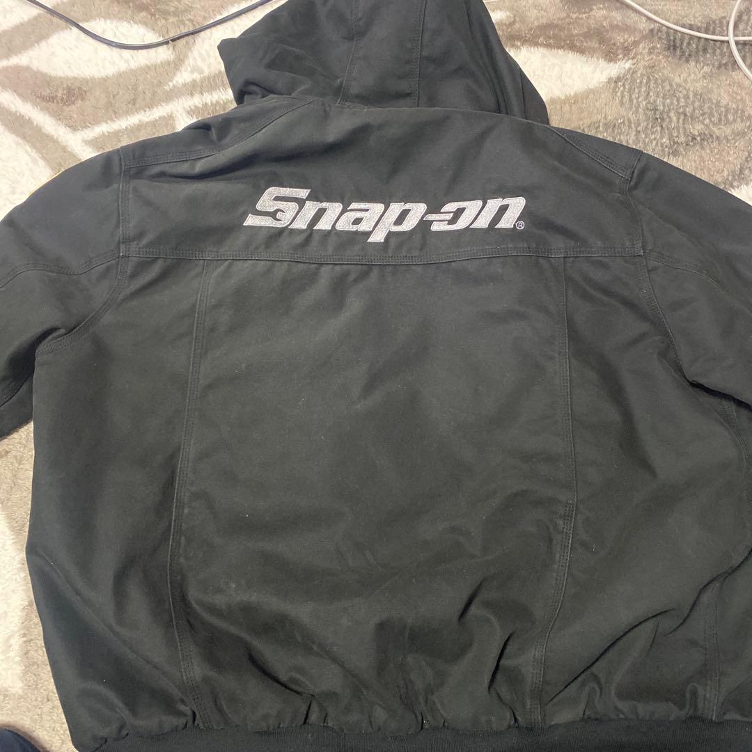 Snap-on マウンテンパーカー ブラック