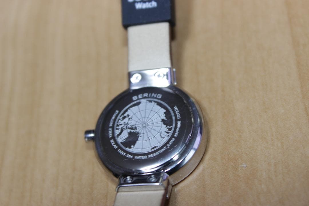 【新品】 BERING レディース 腕時計 ソーラー 14424-504