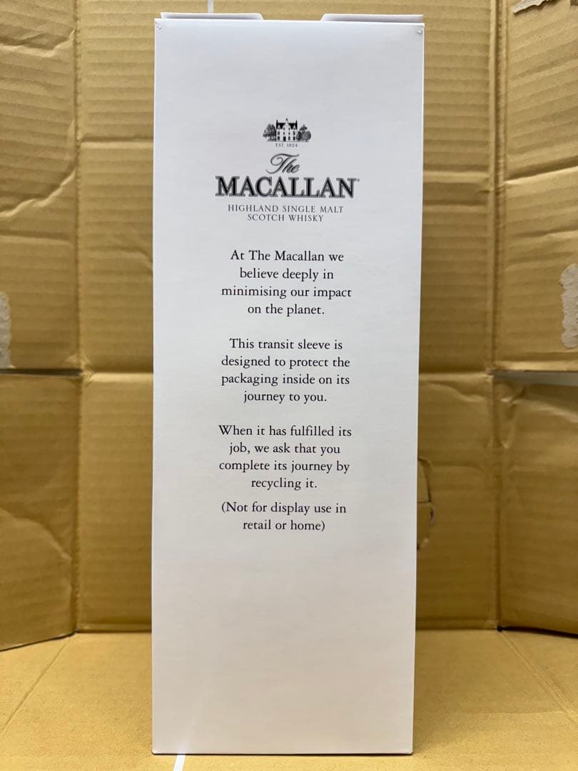 The Macallan 25年 マッカラン 25年シングルモルトウイスキー空箱