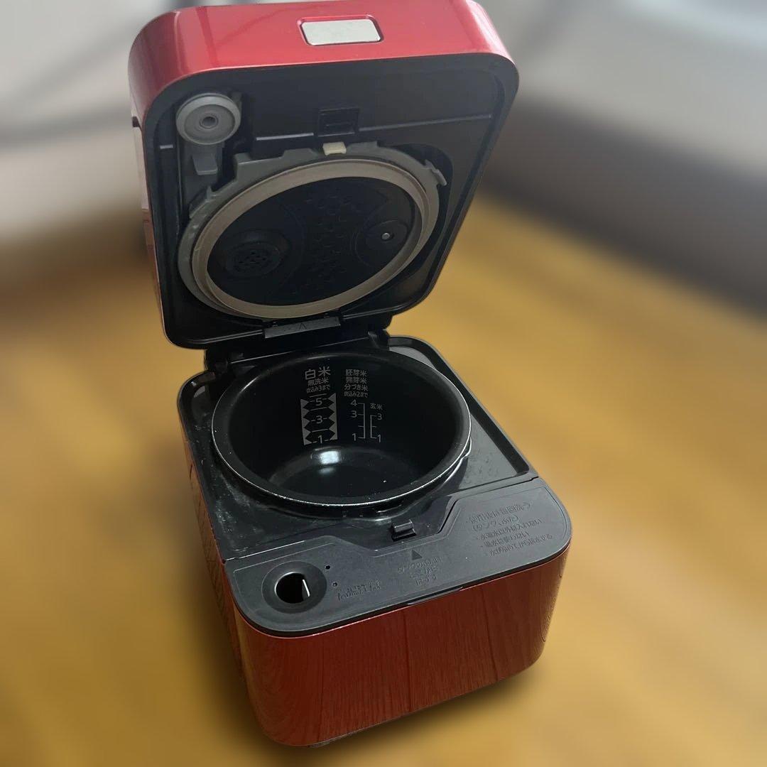 三菱 NJ-XSA10J IH炊飯器 赤　付属品つき