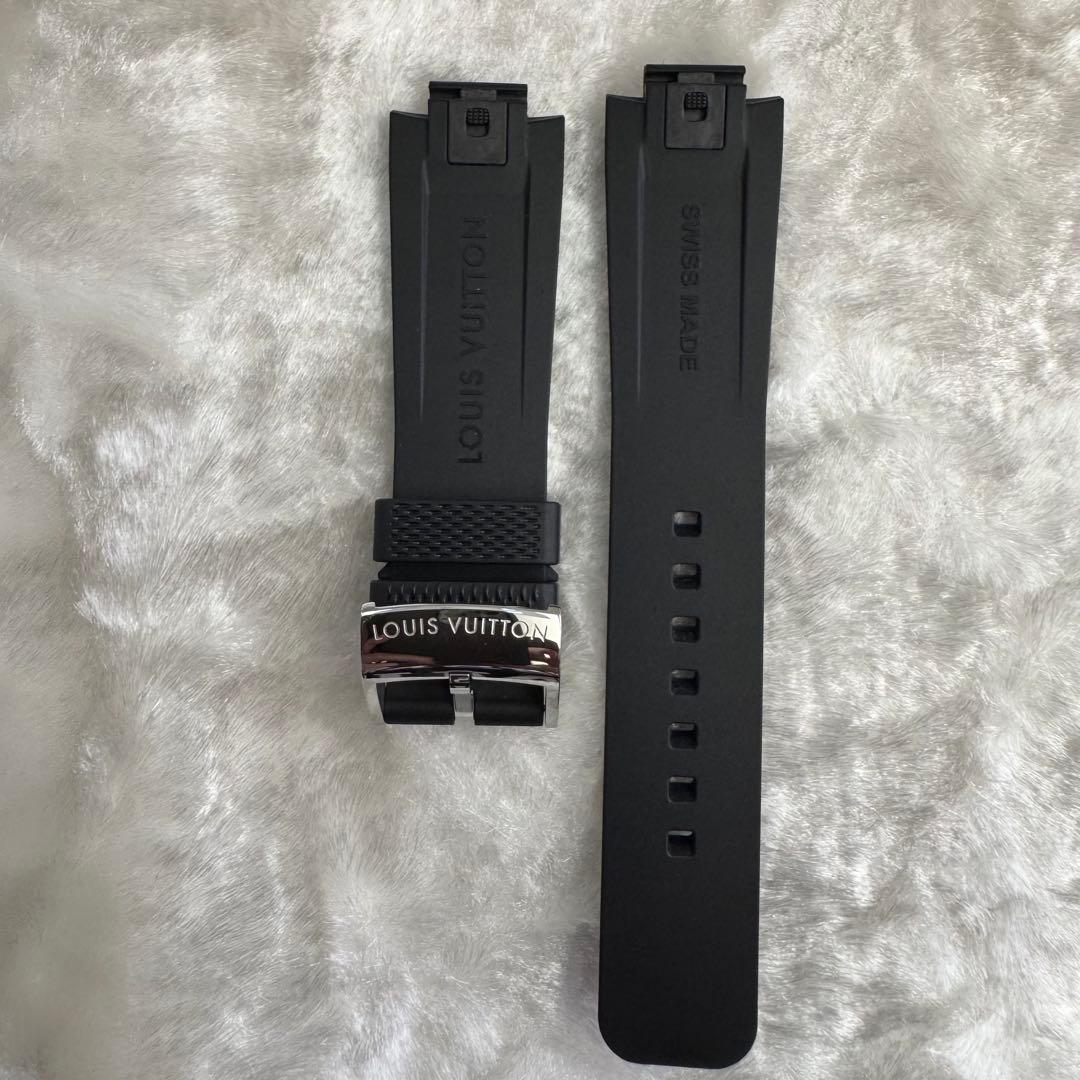 【美品】LOUIS VUITTON ラバーベルト 　 　ダミエ　ブラック