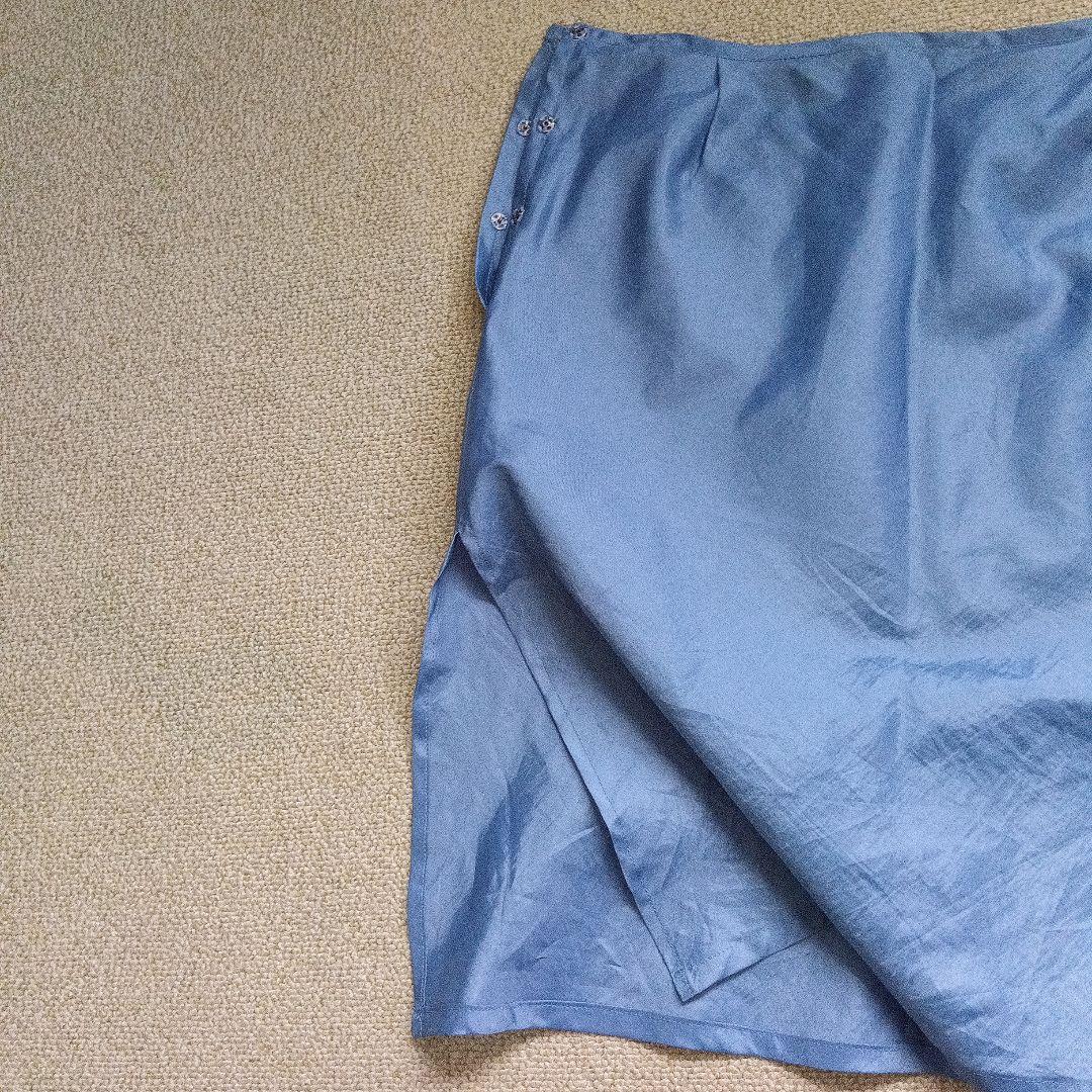 【美品】バーバリーブルーレーベル ラップスカート 38