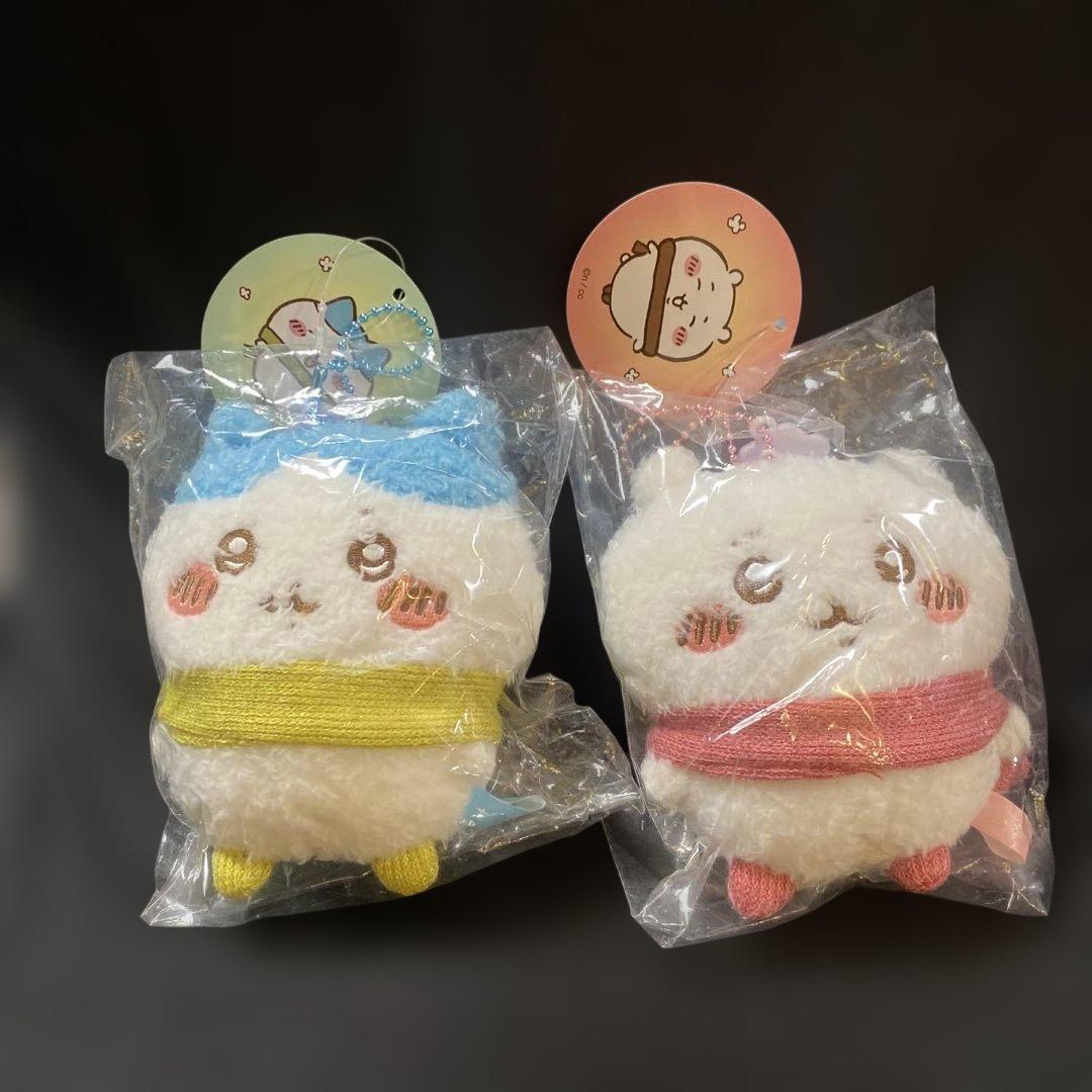 ちいかわ　ぬくぬくの装いマスコット　ちいかわ　ハチワレ