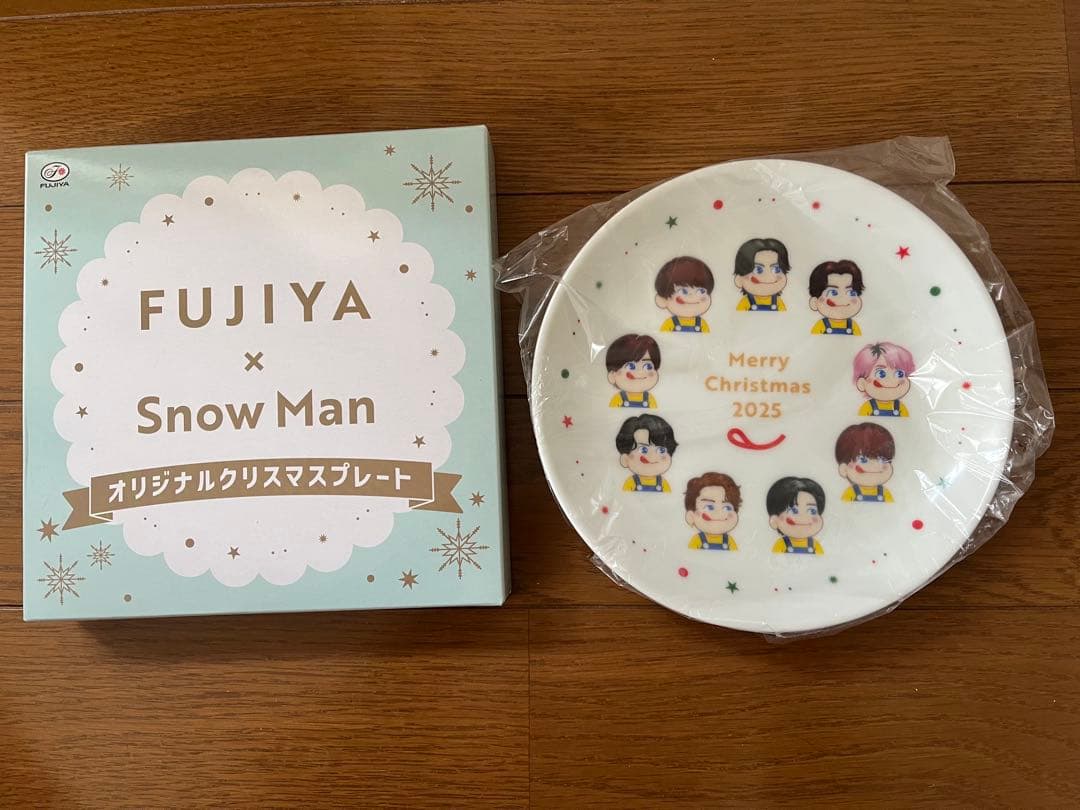 FUJIYA x  Man クリスマスプレート