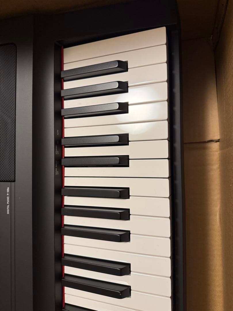 【未使用品】ヤマハ 電子ピアノ 88鍵盤 P-125aB