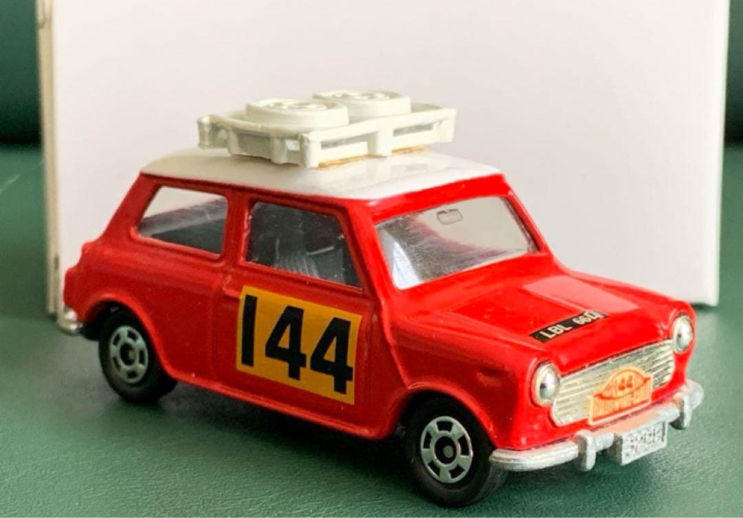 トミカ ミニクーパー トラフィック特注 モンテカルロラリー 144